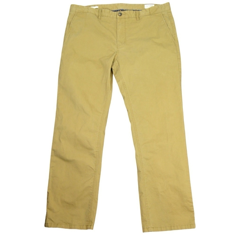 7 Diamonds Sleet Clifton Slim Fit Brushed Twill Pants Tan Size 35/30 Golf